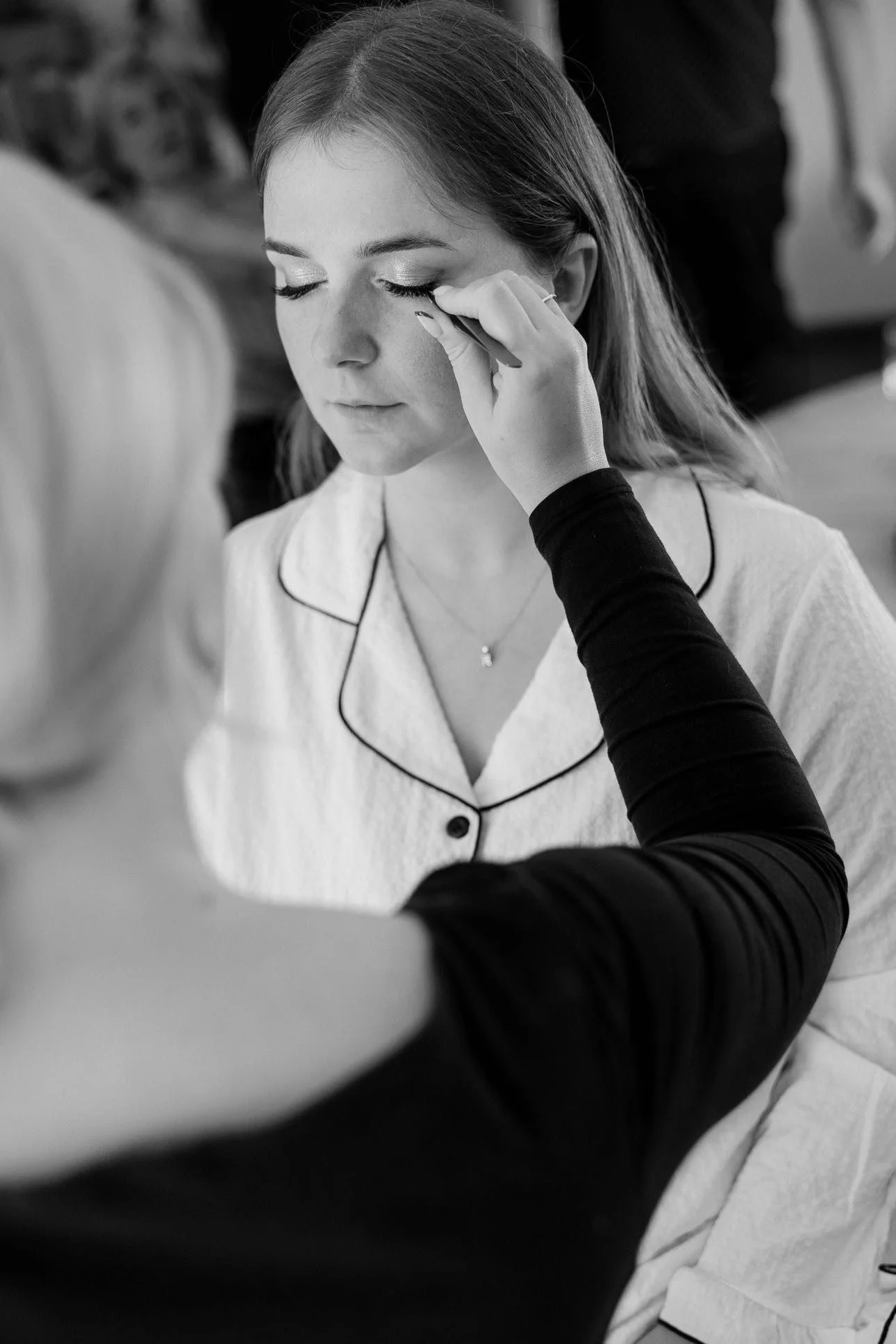 Makeup lessons detailing and student work